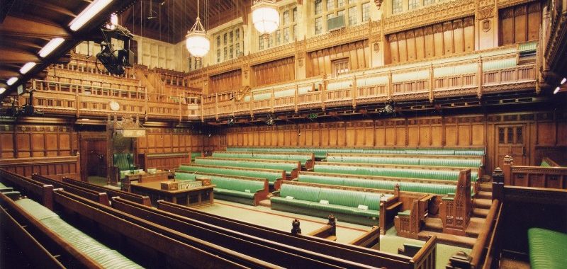 House of commons empty