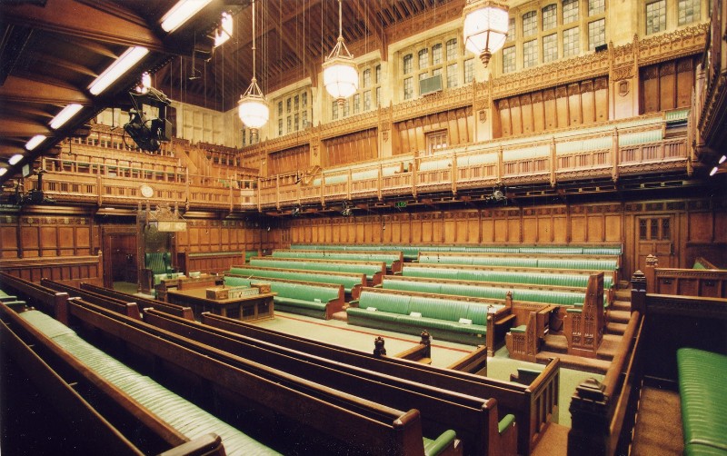 House of commons empty